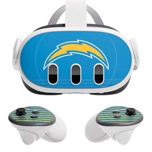 NFL Los Angeles Chargers Breakaway Meta Quest 3 Skin