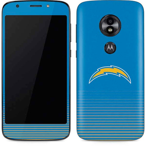 NFL Los Angeles Chargers Breakaway Moto E5 Play Skin