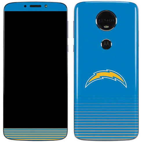 NFL Los Angeles Chargers Breakaway Moto E5 Plus Skin