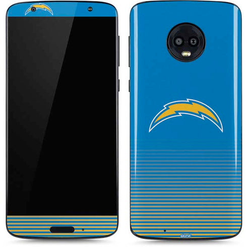 NFL Los Angeles Chargers Breakaway Moto G6 Skin