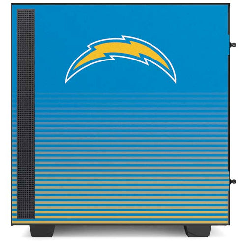 NFL Los Angeles Chargers Breakaway NZXT H510 Compact ATX Mid-Tower Case Skin