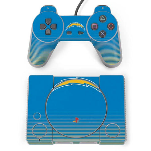 NFL Los Angeles Chargers Breakaway PlayStation Classic Bundle Skin
