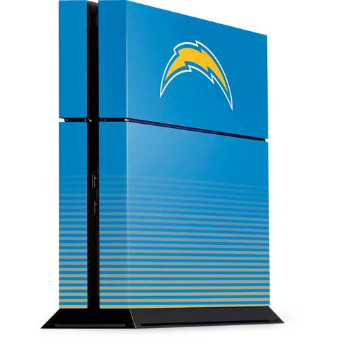 NFL Los Angeles Chargers Breakaway PS4 Console Skin