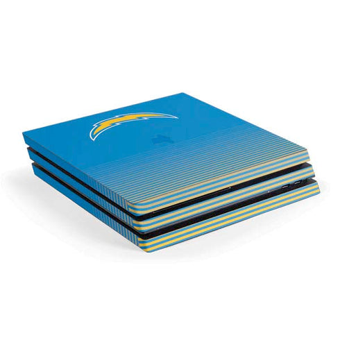 NFL Los Angeles Chargers Breakaway PS4 Pro Console Skin