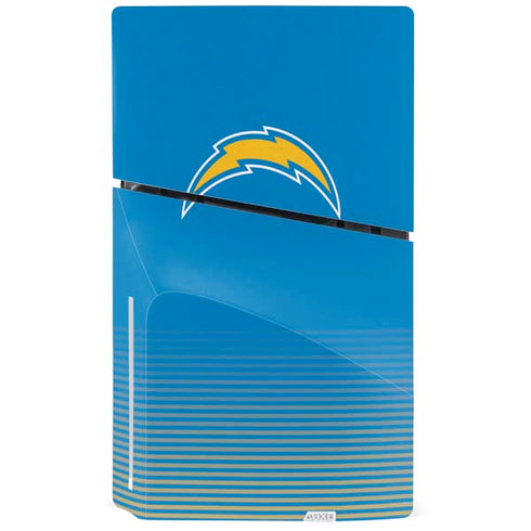 NFL Los Angeles Chargers Breakaway PS5 Slim Disk Console Skin