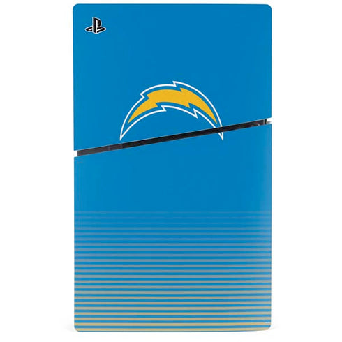 NFL Los Angeles Chargers Breakaway PS5 Slim Digital Edition Console Skin