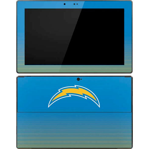 NFL Los Angeles Chargers Breakaway Surface Pro Tablet Skin