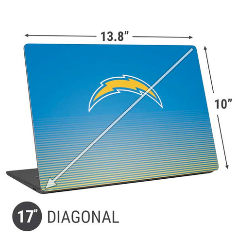 NFL Los Angeles Chargers Breakaway Universal Laptop 17in (13.8 x 10in) Skin