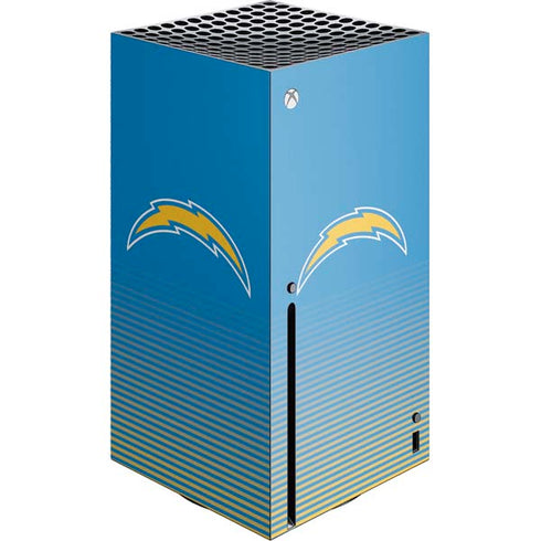 NFL Los Angeles Chargers Breakaway Xbox Series X Console Skin