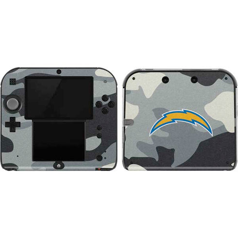 NFL Los Angeles Chargers Camo Nintendo 2DS Skin