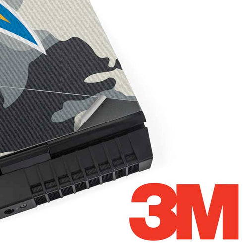 NFL Los Angeles Chargers Camo Dell Alienware Skin