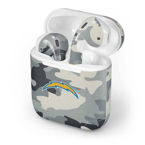 NFL Los Angeles Chargers Camo Apple AirPods Skin