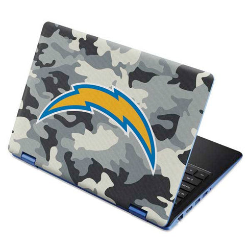 NFL Los Angeles Chargers Camo Aspire R11 11.6in Skin