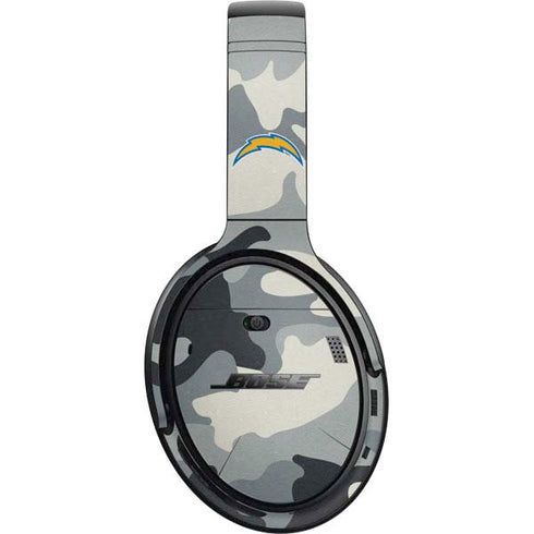 NFL Los Angeles Chargers Camo Bose QuietComfort 35 Headphones Skin