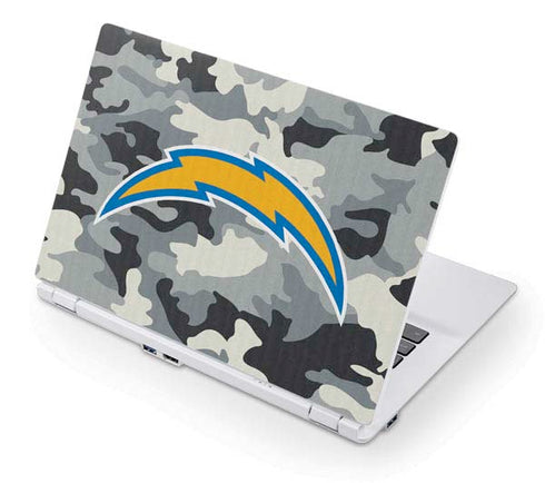 NFL Los Angeles Chargers Camo Acer Chromebook Skin