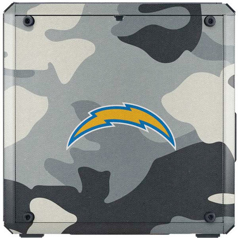 NFL Los Angeles Chargers Camo Cooler Master MasterBox Q300L Mini Tower Skin