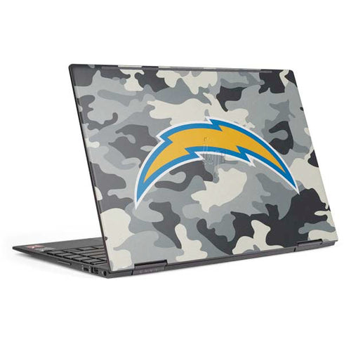NFL Los Angeles Chargers Camo HP Envy Skin
