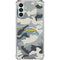 NFL Los Angeles Chargers Camo Galaxy A13 5G Clear Case