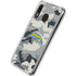 NFL Los Angeles Chargers Camo Galaxy A30 Clear Case