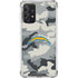 NFL Los Angeles Chargers Camo Galaxy A72 5G Clear Case