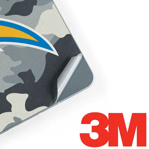 NFL Los Angeles Chargers Camo Galaxy Book 12in Skin