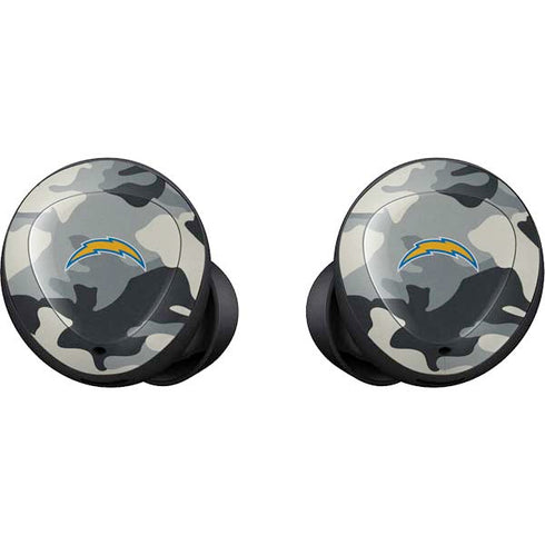 NFL Los Angeles Chargers Camo Galaxy Buds Skin