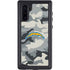 NFL Los Angeles Chargers Camo Galaxy Note 10 Waterproof Case
