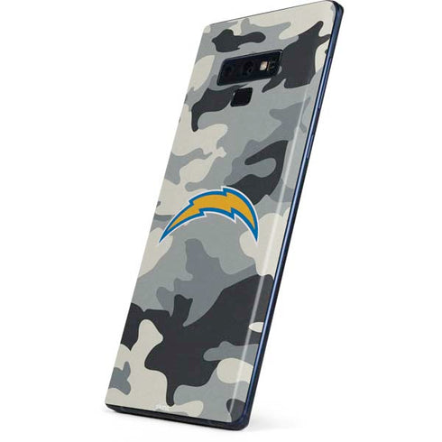 NFL Los Angeles Chargers Camo Galaxy Note 9 Skin