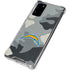 NFL Los Angeles Chargers Camo Galaxy Note20 5G Clear Case