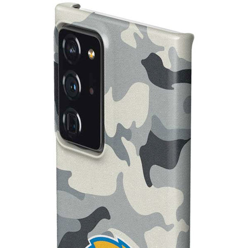 NFL Los Angeles Chargers Camo Galaxy Note20 Ultra 5G Lite Case