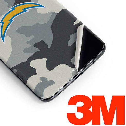 NFL Los Angeles Chargers Camo Galaxy S10 Plus Skin