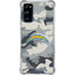 NFL Los Angeles Chargers Camo Galaxy S20 FE Clear Case