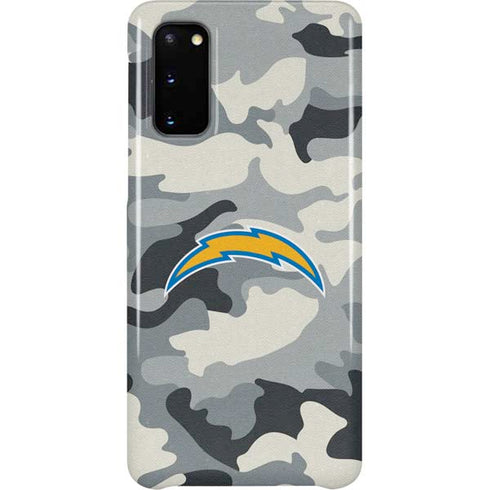 NFL Los Angeles Chargers Camo Galaxy S20 Lite Case