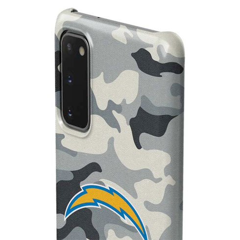 NFL Los Angeles Chargers Camo Galaxy S20 Lite Case