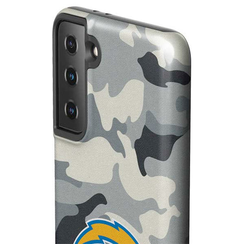 NFL Los Angeles Chargers Camo Galaxy S21 FE Pro Case