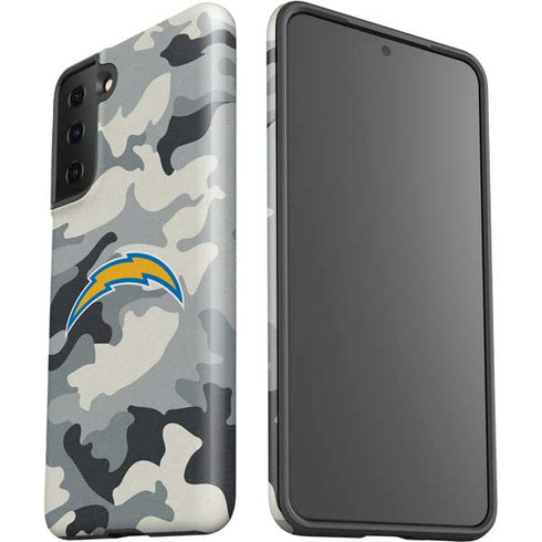 NFL Los Angeles Chargers Camo Galaxy S21 FE Pro Case
