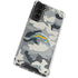 NFL Los Angeles Chargers Camo Galaxy S21 Plus 5G Clear Case