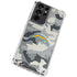 NFL Los Angeles Chargers Camo Galaxy S21 Ultra 5G Clear Case