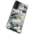 NFL Los Angeles Chargers Camo Galaxy S22 Clear Case