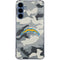 NFL Los Angeles Chargers Camo Galaxy S24 Clear Case