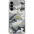 NFL Los Angeles Chargers Camo Galaxy S24 Plus Clear Case