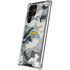 NFL Los Angeles Chargers Camo Galaxy S24 Ultra Clear Case