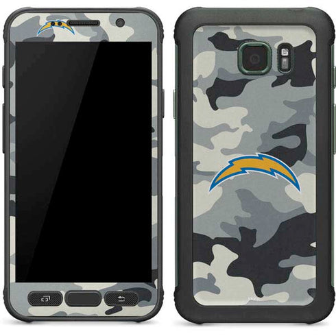 NFL Los Angeles Chargers Camo Galaxy S7 Active Skin