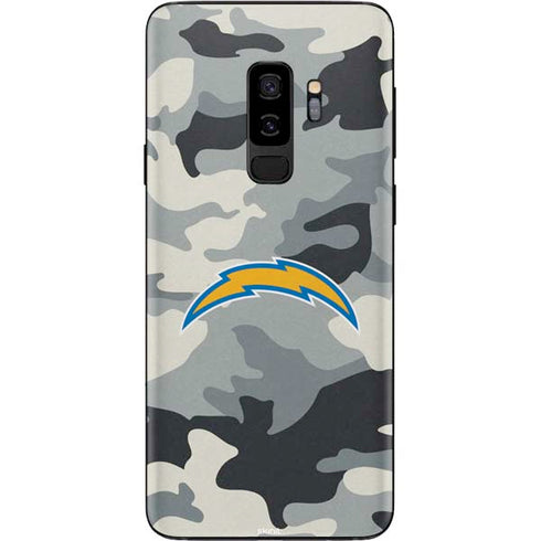 NFL Los Angeles Chargers Camo Galaxy S9 Plus Skin