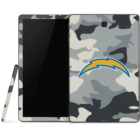 NFL Los Angeles Chargers Camo Samsung Galaxy Tab Skin