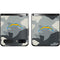 NFL Los Angeles Chargers Camo Galaxy Z Flip Skin