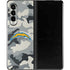 NFL Los Angeles Chargers Camo Galaxy Z Fold3 5G Skin