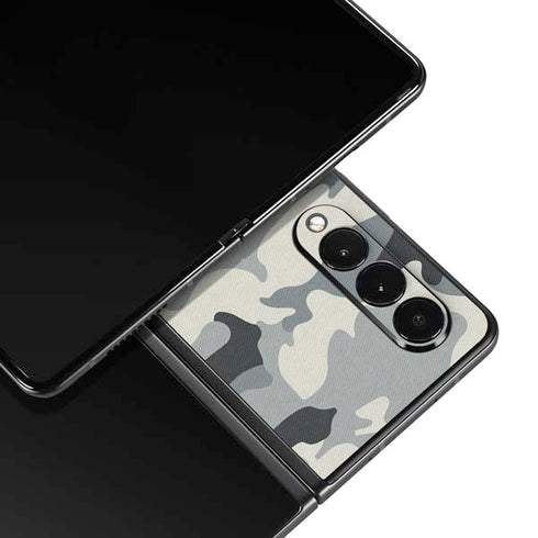 NFL Los Angeles Chargers Camo Galaxy Z Fold3 5G Skin