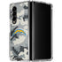 NFL Los Angeles Chargers Camo Galaxy Z Fold4 5G Clear Case