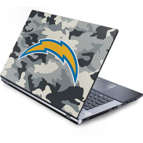NFL Los Angeles Chargers Camo Generic Laptop Skin
